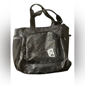 Sanrio Hello Kitty Silhouette Collection Black Tote Bag